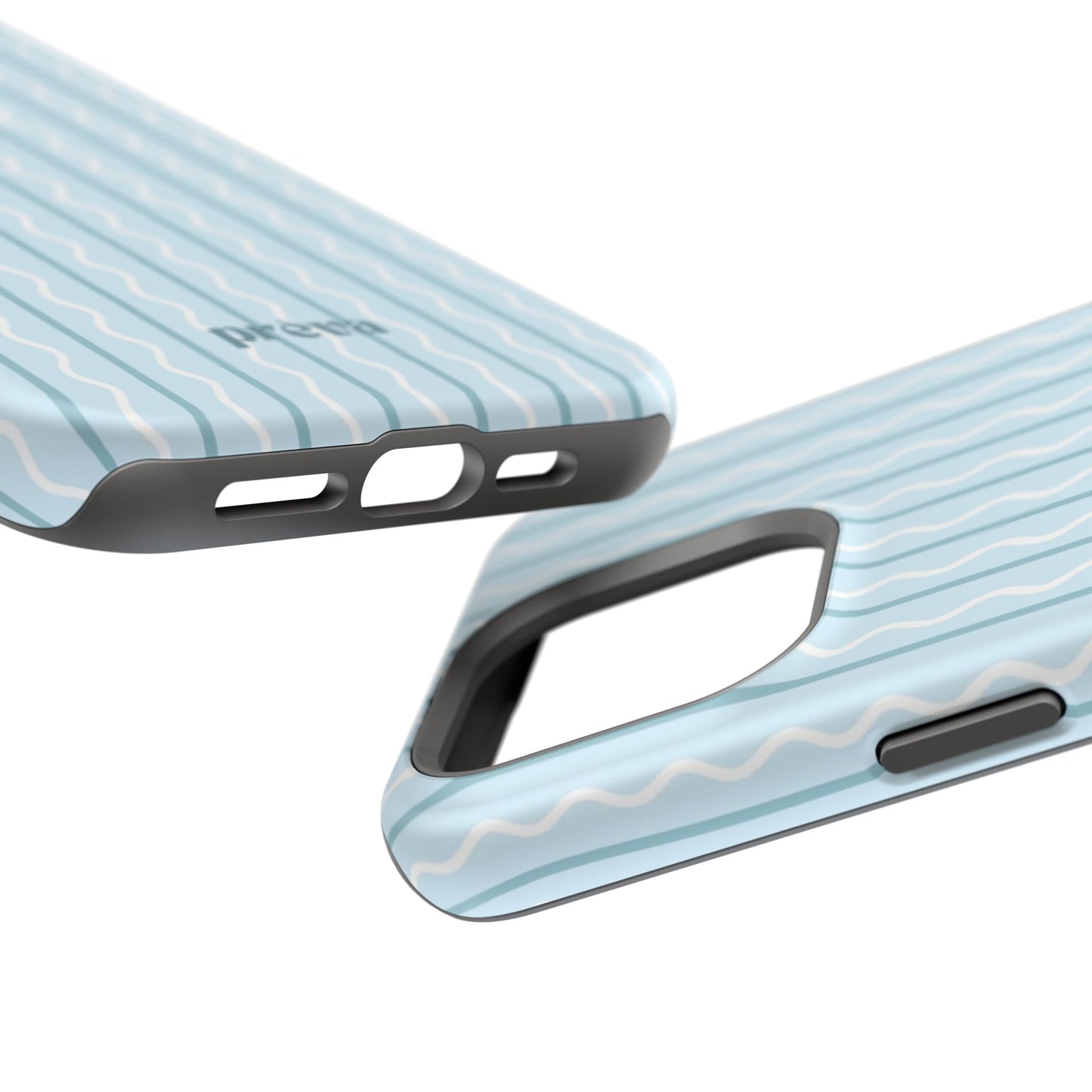 Blue Island Stripes Phone Case
