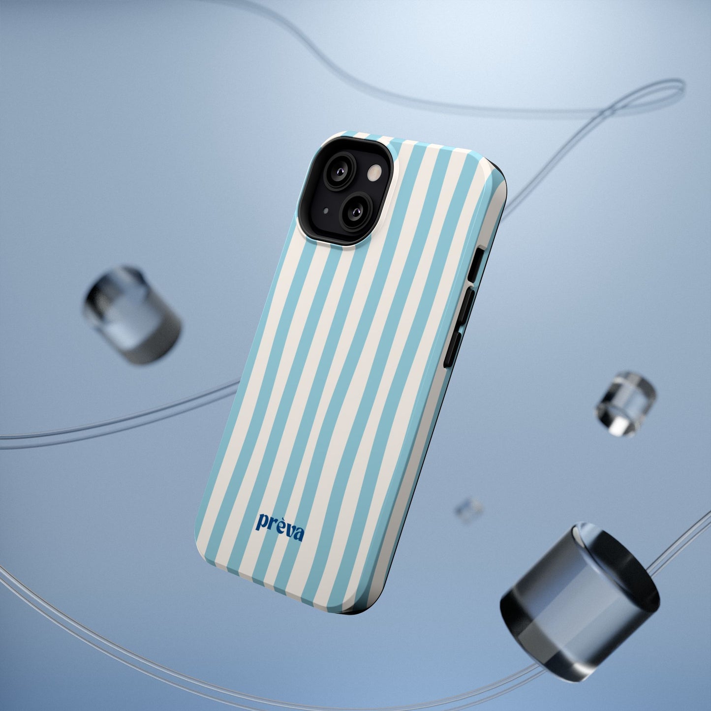 Striped Blue Phone Case