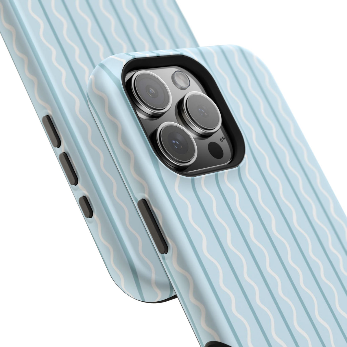 Blue Island Stripes Phone Case