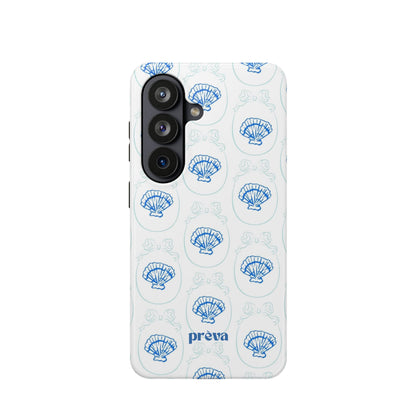 Fancy Teal Shell Phone Case