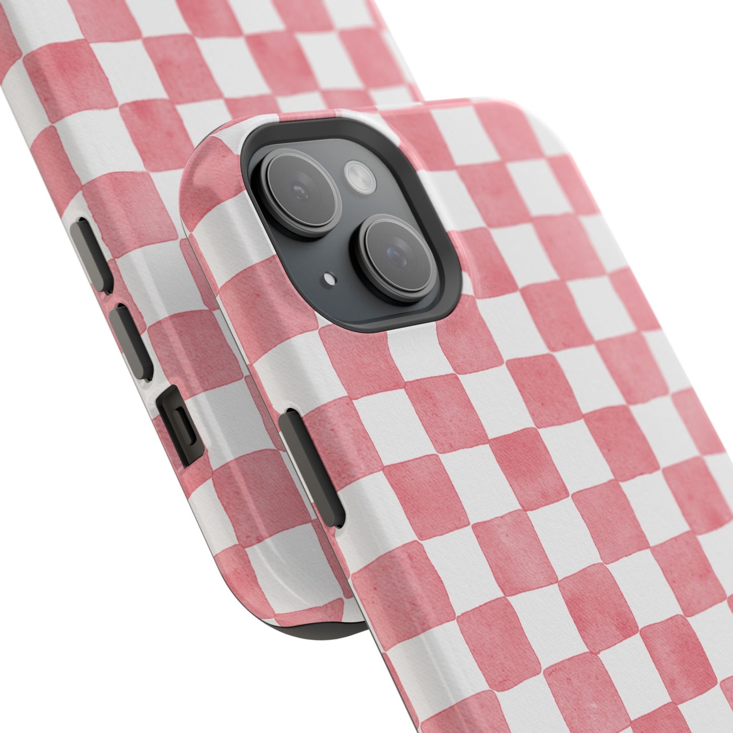 Pink Checkers Phone Case