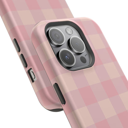 Pink Plaid Phone Case