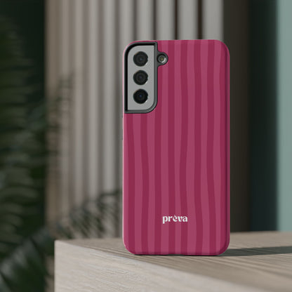 Magenta Stripes Phone Case