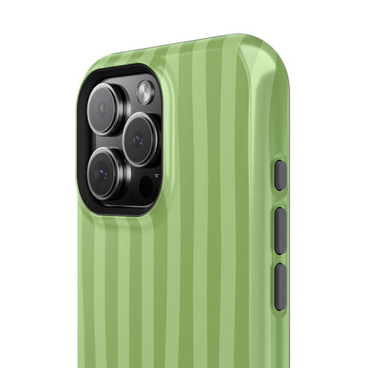Light Green Stripes Phone Case