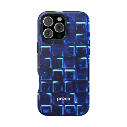 Blue Glass Tile Impact-Resistant Phone Case