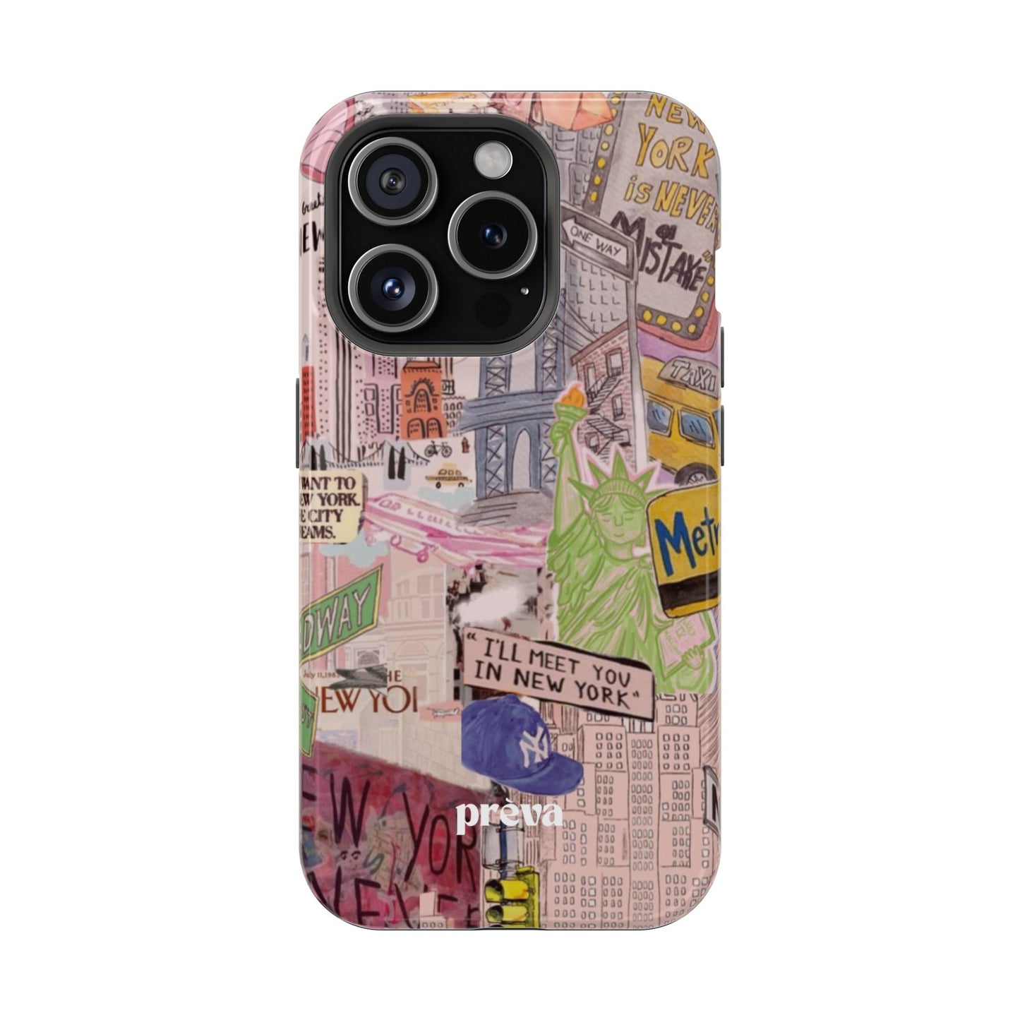New York Collage Phone Case