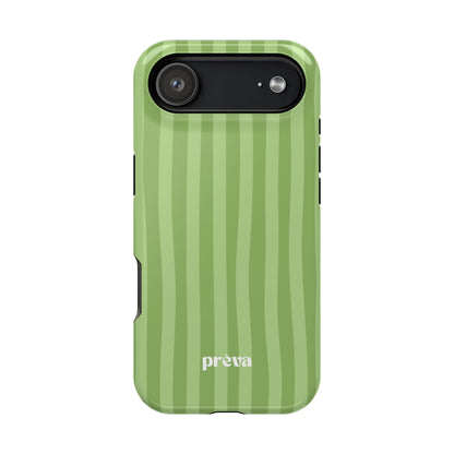 Light Green Stripes Phone Case