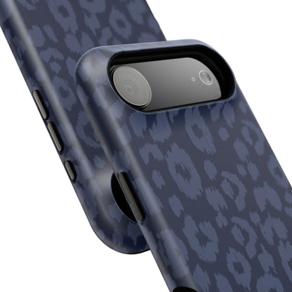 Navy Leopard  Phone Case