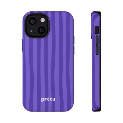 Dark Purple Stripes Phone Case
