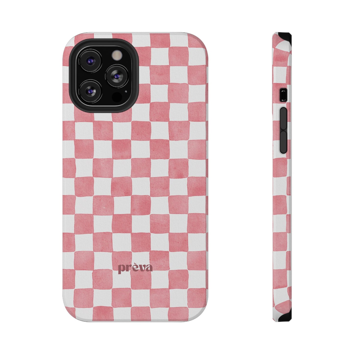 Pink Checkers Phone Case