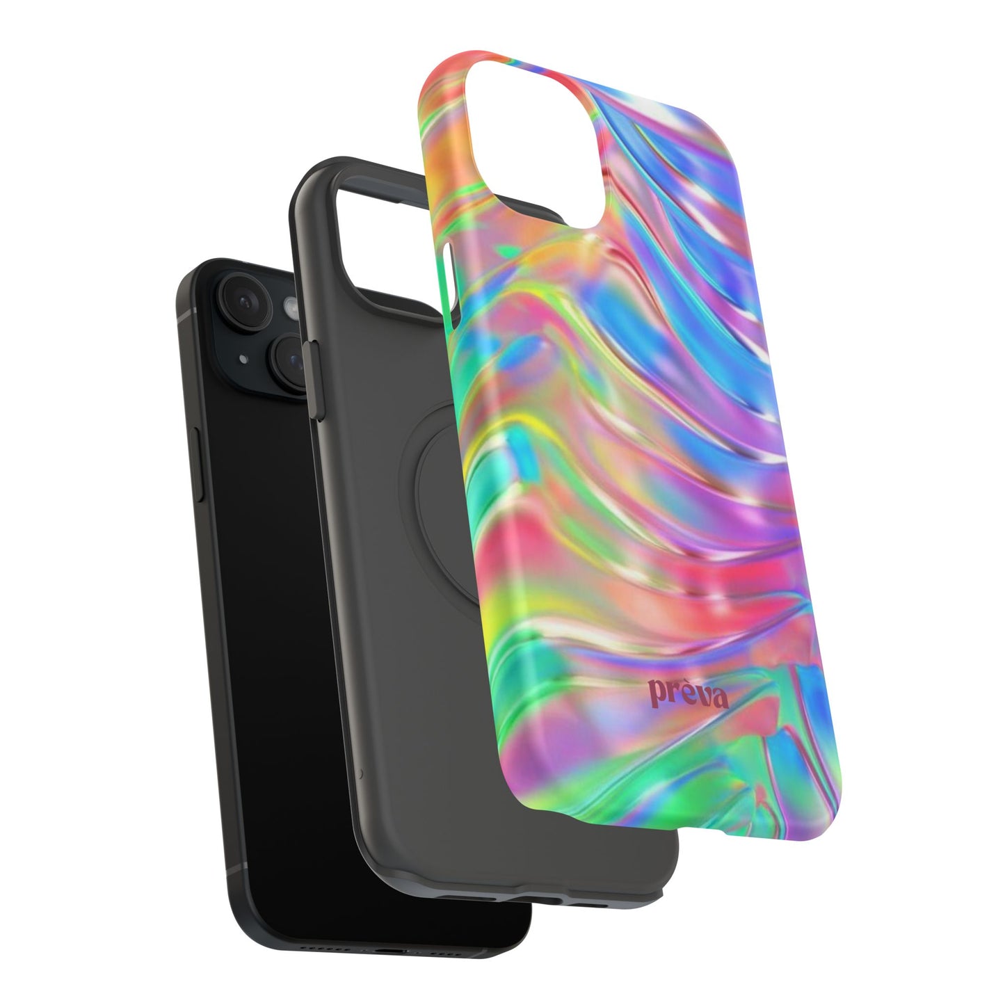 Iridescent Swirl Phone Case