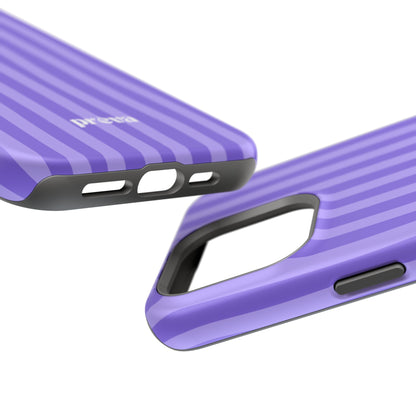 Lavender Stripes Phone Case