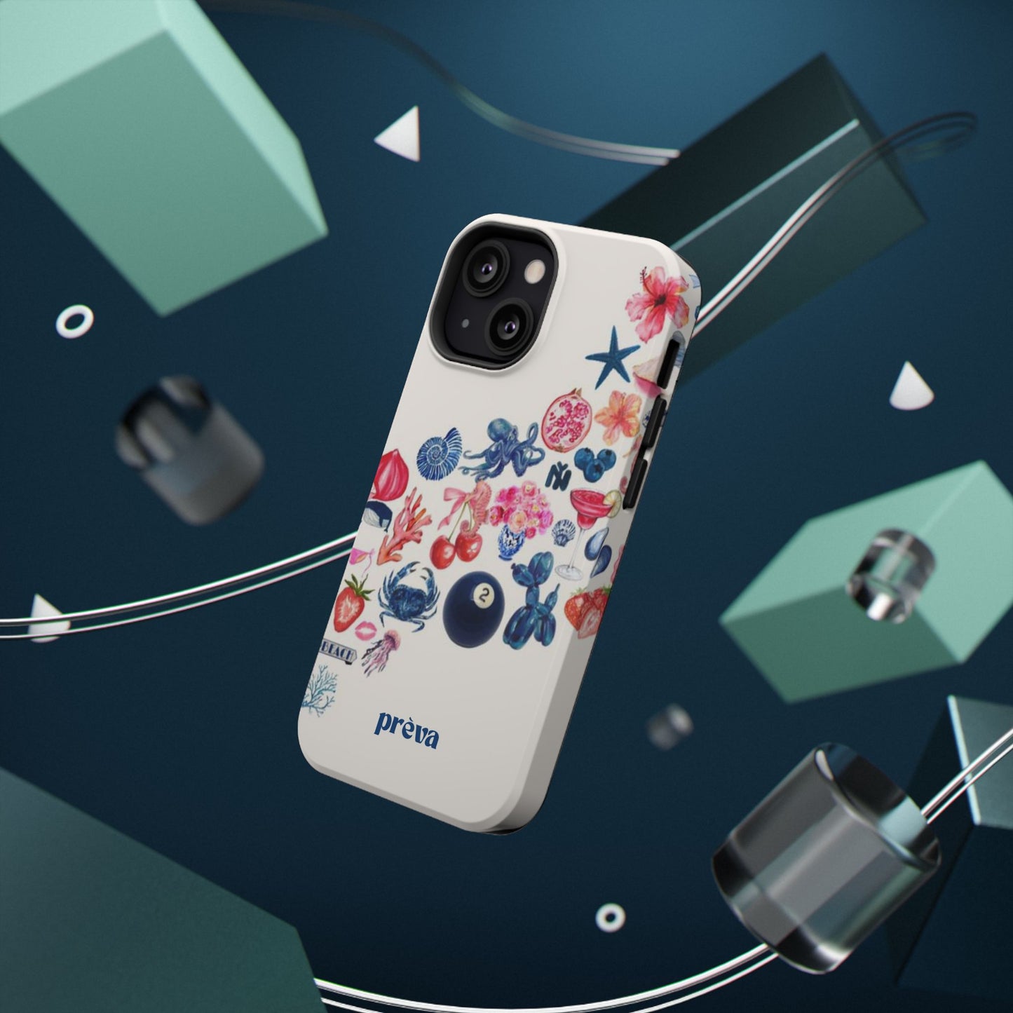 Collage Wave Phone Case