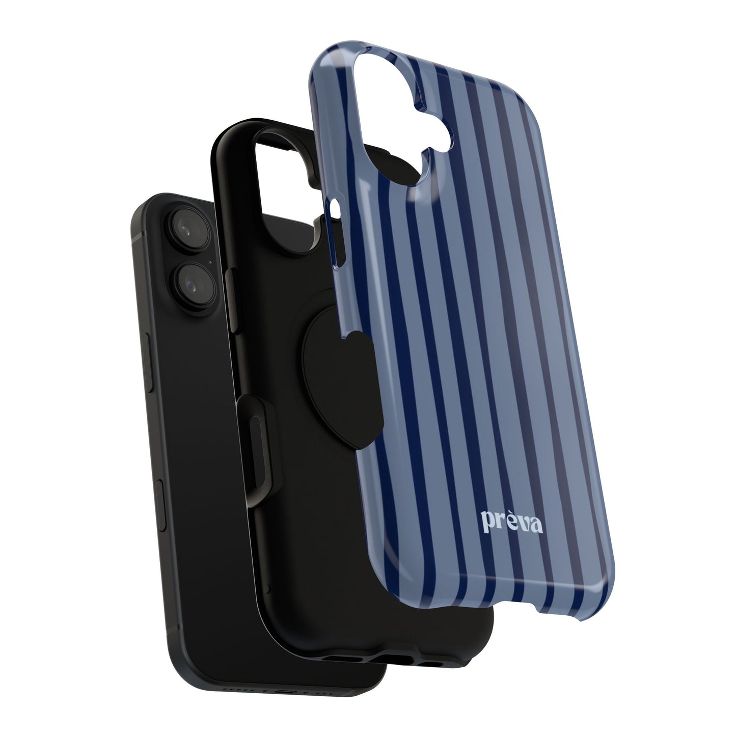 Navy Stripe Phone Case