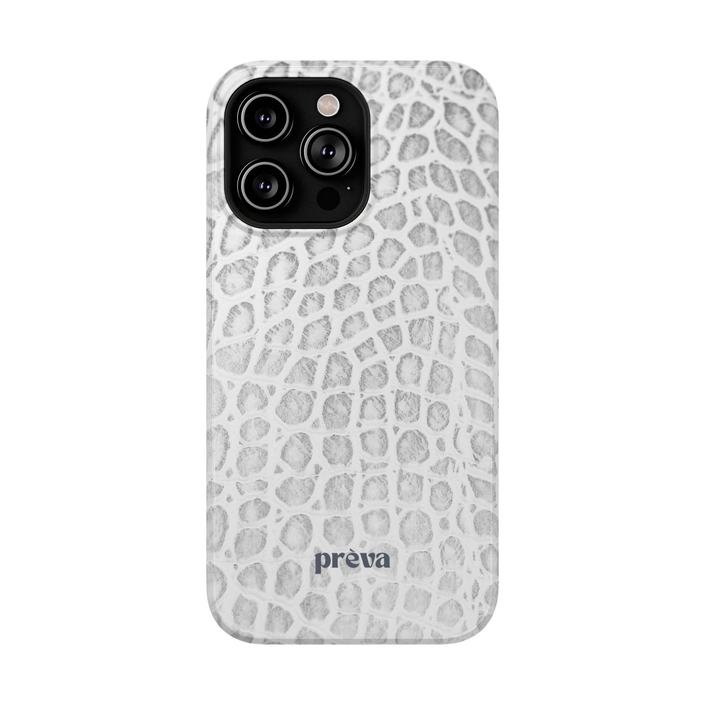 White Snake Phone Case
