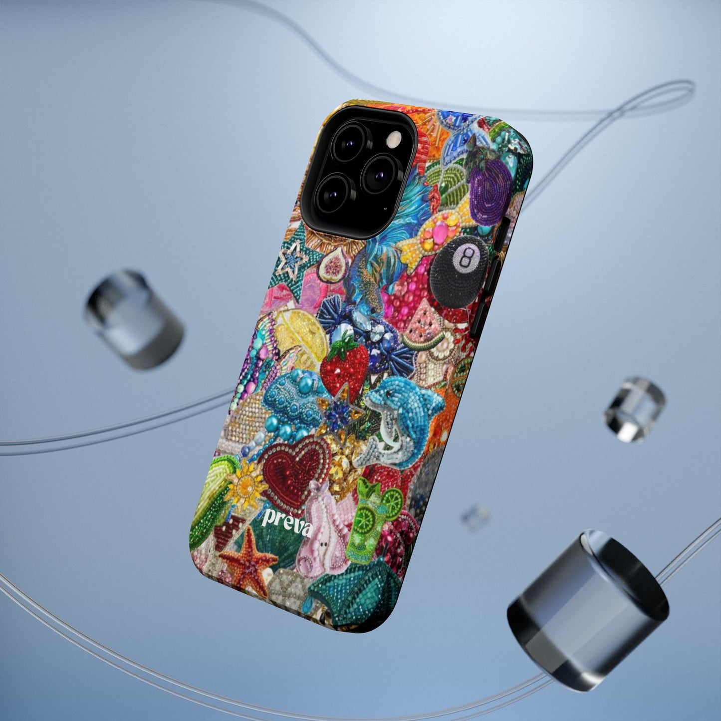 Colorful Rhinestone Phone Case