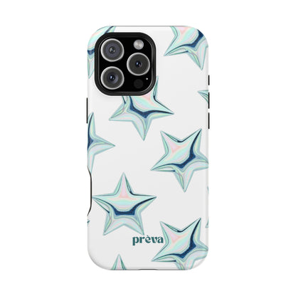 White Starburst Phone Case
