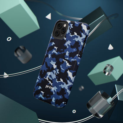 Blue Camo Phone Case