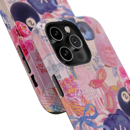 Retro 8 Ball Collage Phone Case