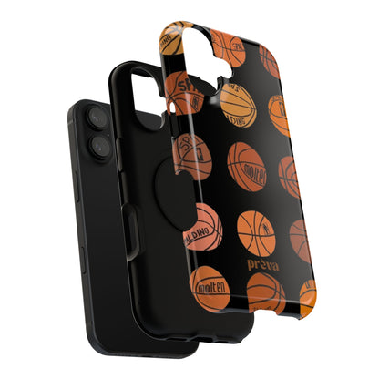 Black Basketball Phone Case