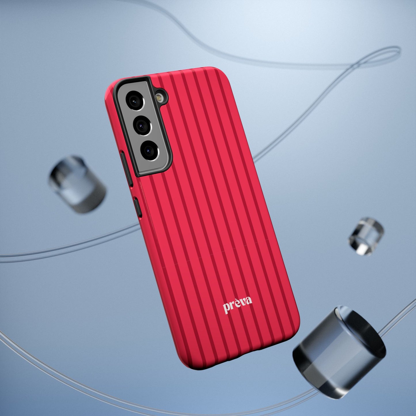 Pinky Red Stripes Phone Case