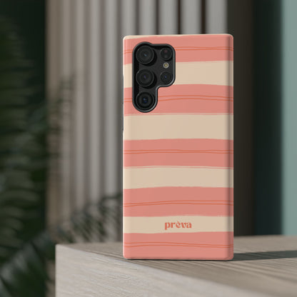 Coral Coast Stripes Phone Case
