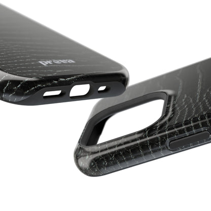 Black Croc Phone Case