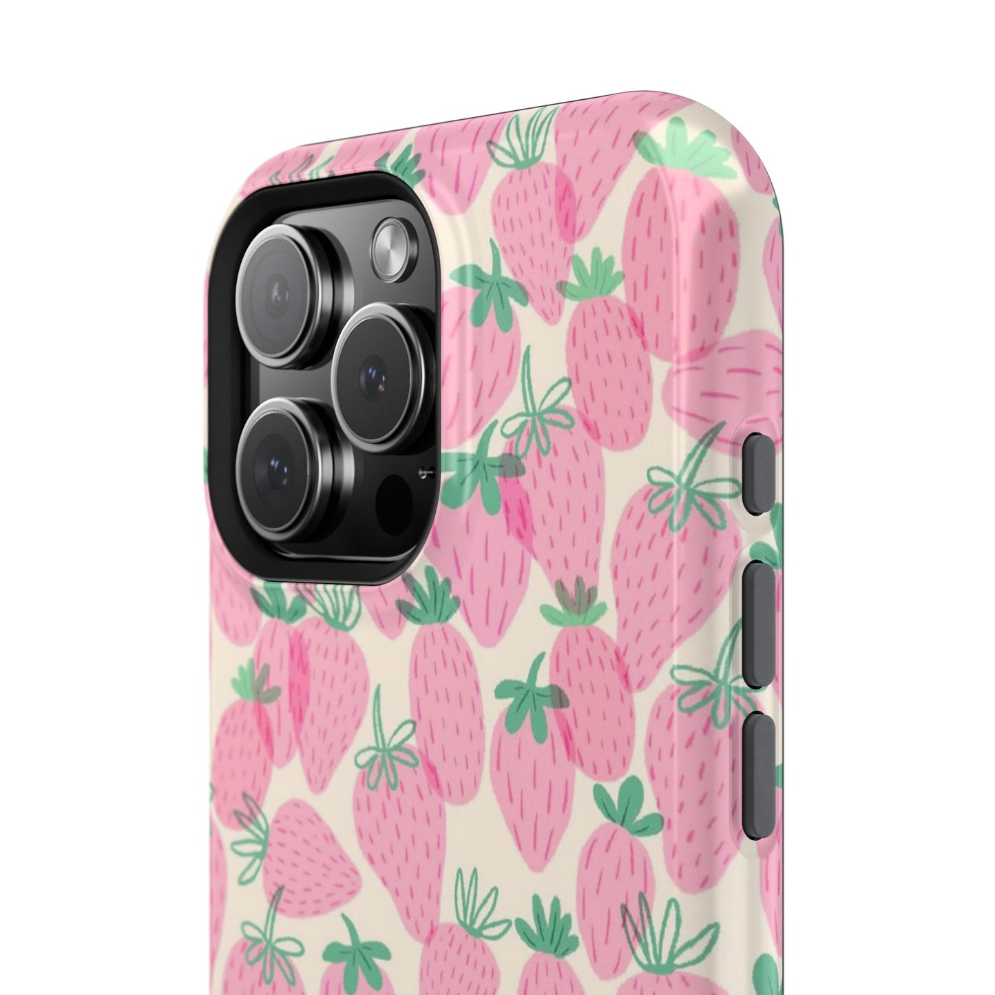 Pink Strawberry Phone Case