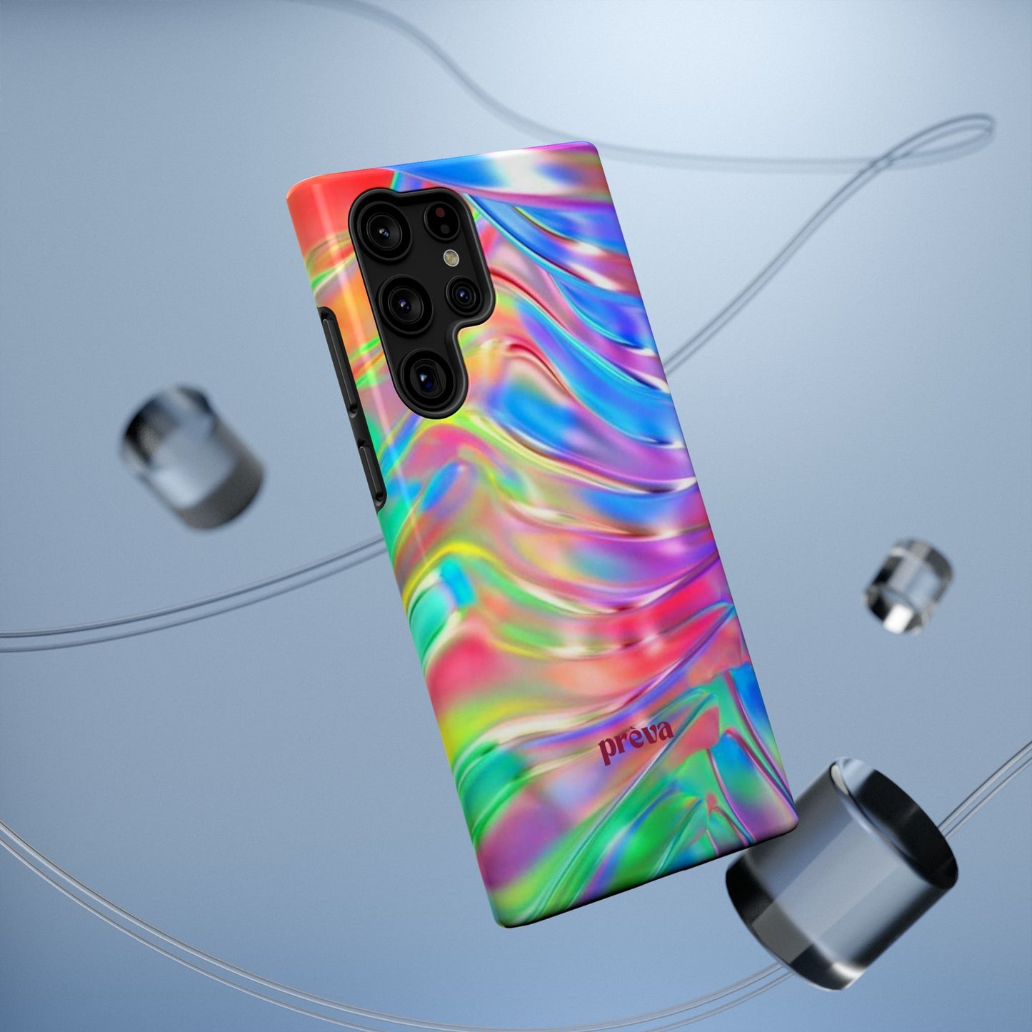 Iridescent Swirl Phone Case