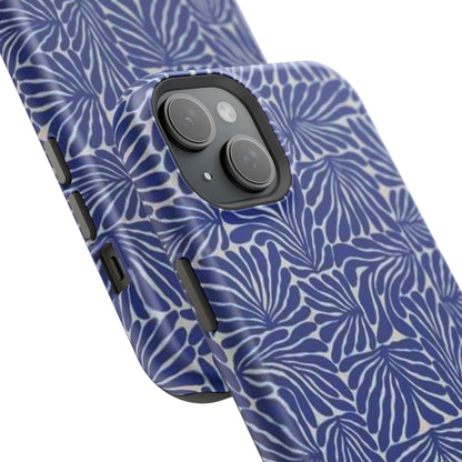 Blue Abstract Greek Phone Case