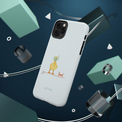 Scuba Duck Stripes Phone Case