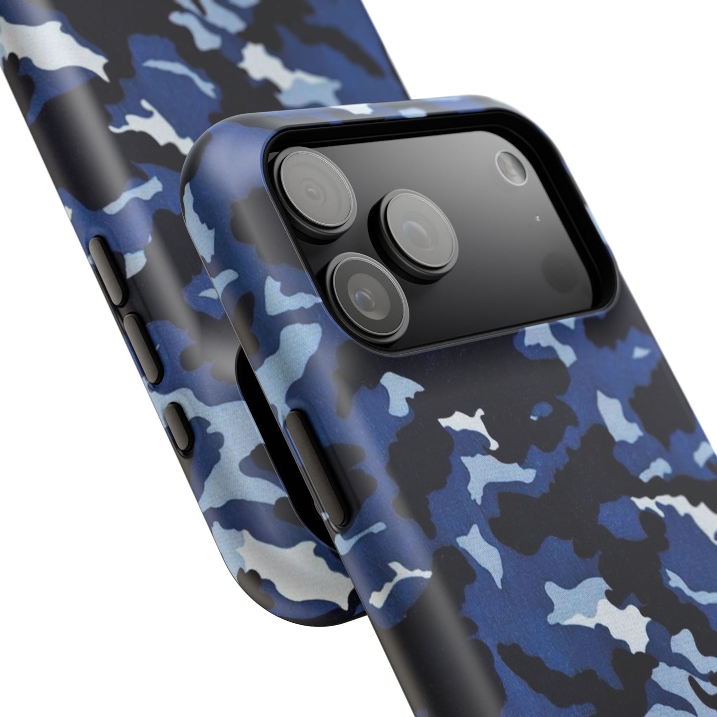 Blue Camo Phone Case