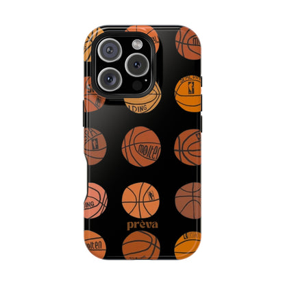 Black Basketball Phone Case