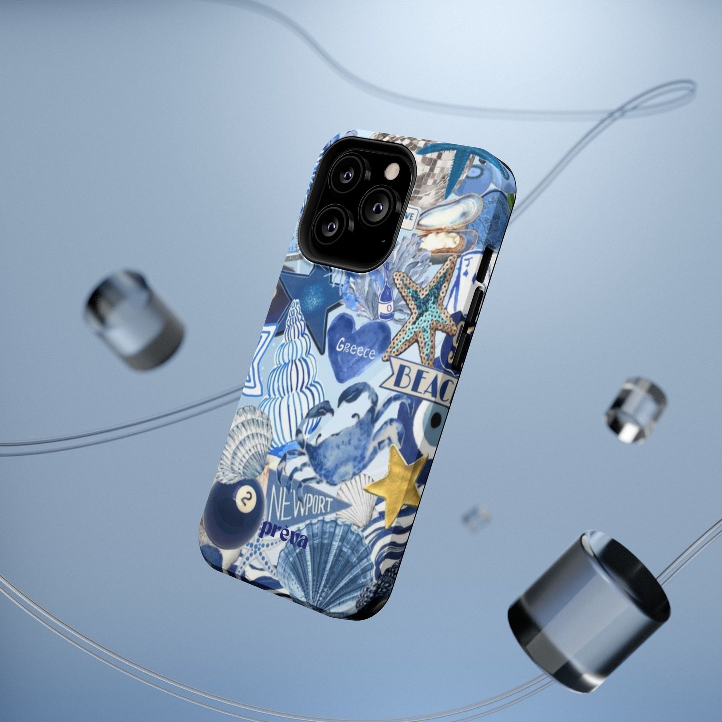 Coastal Collage Phone Case