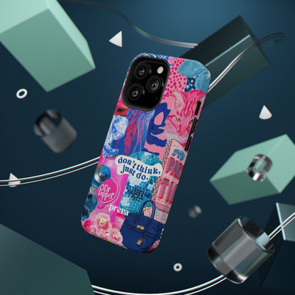Vibrant Galaxy Collage Phone Case