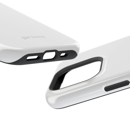 White & Grey Phone Case
