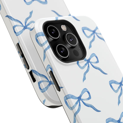 Blue Bow Phone Case
