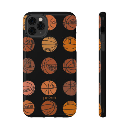 Black Basketball Phone Case