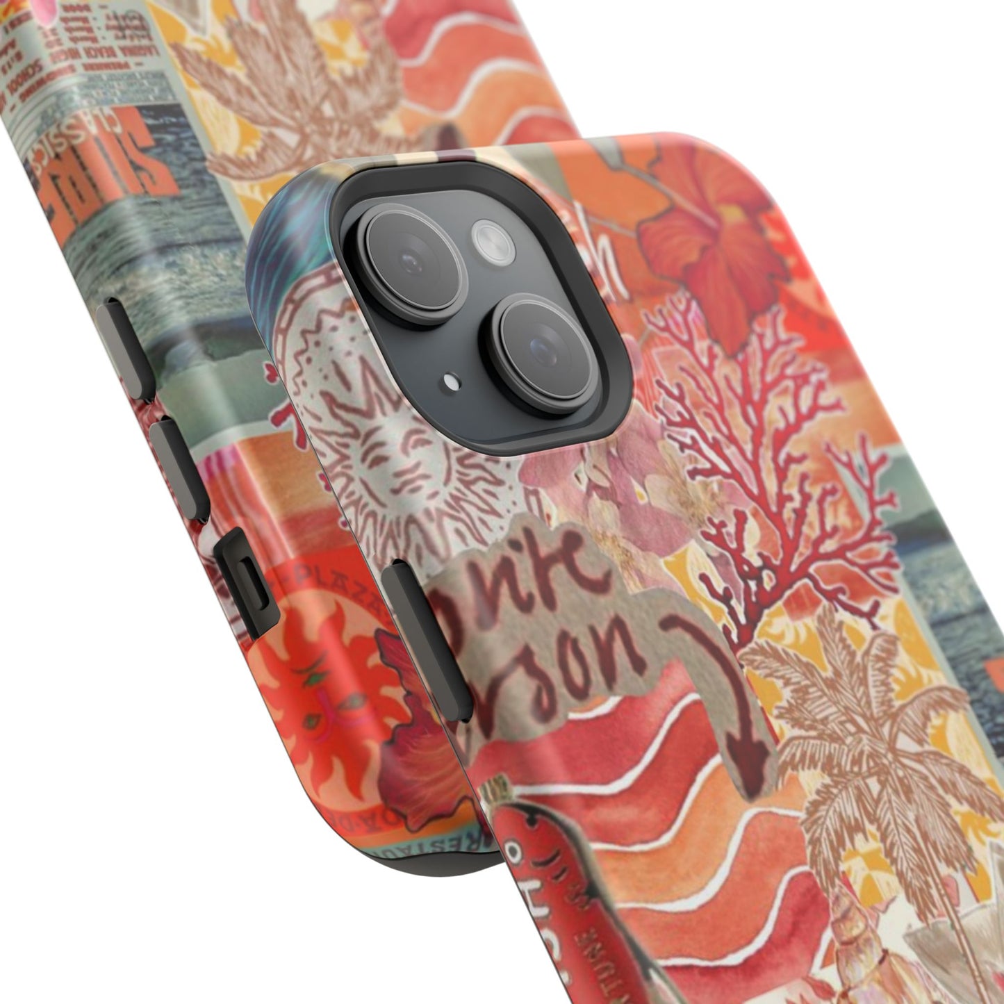 Vintage Floral Collage Phone Case