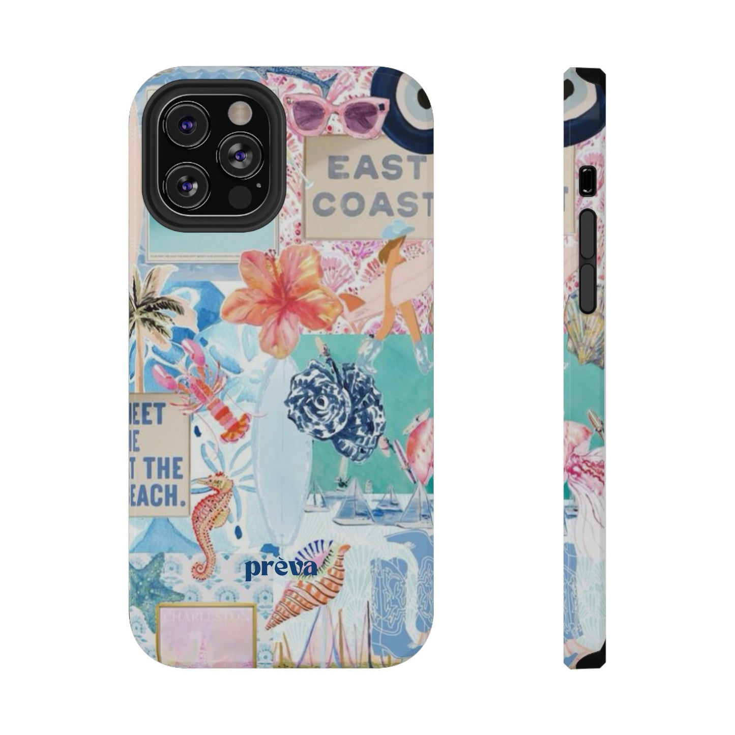 East Coast Collage Phone Case