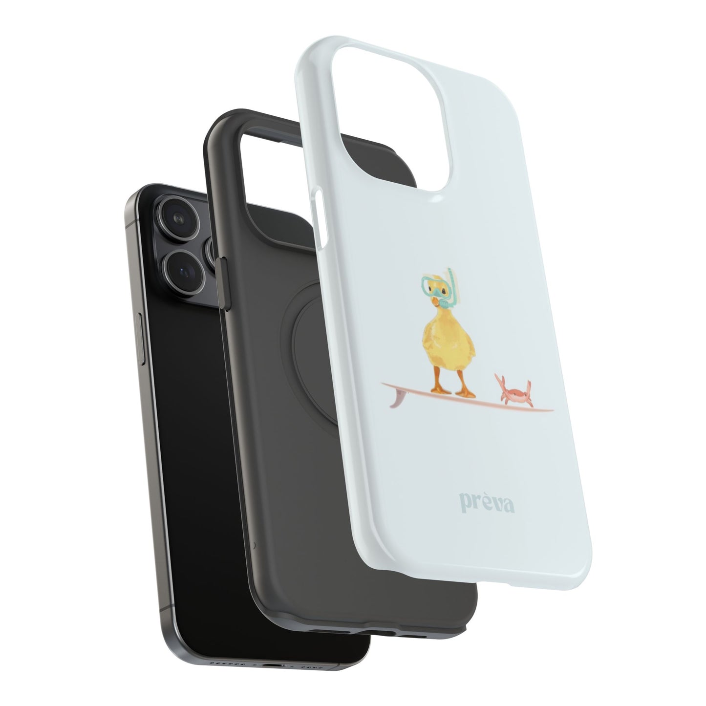 Scuba Duck Stripes Phone Case