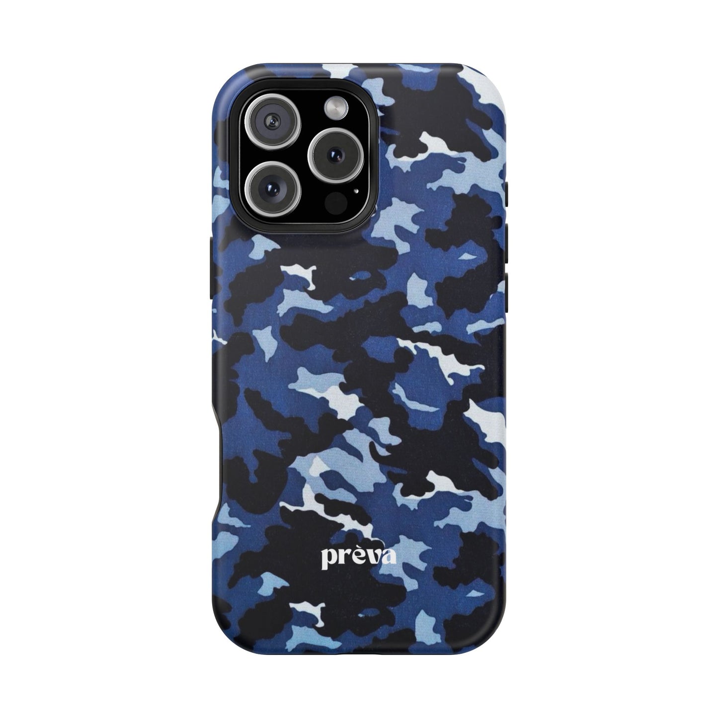 Blue Camo Phone Case