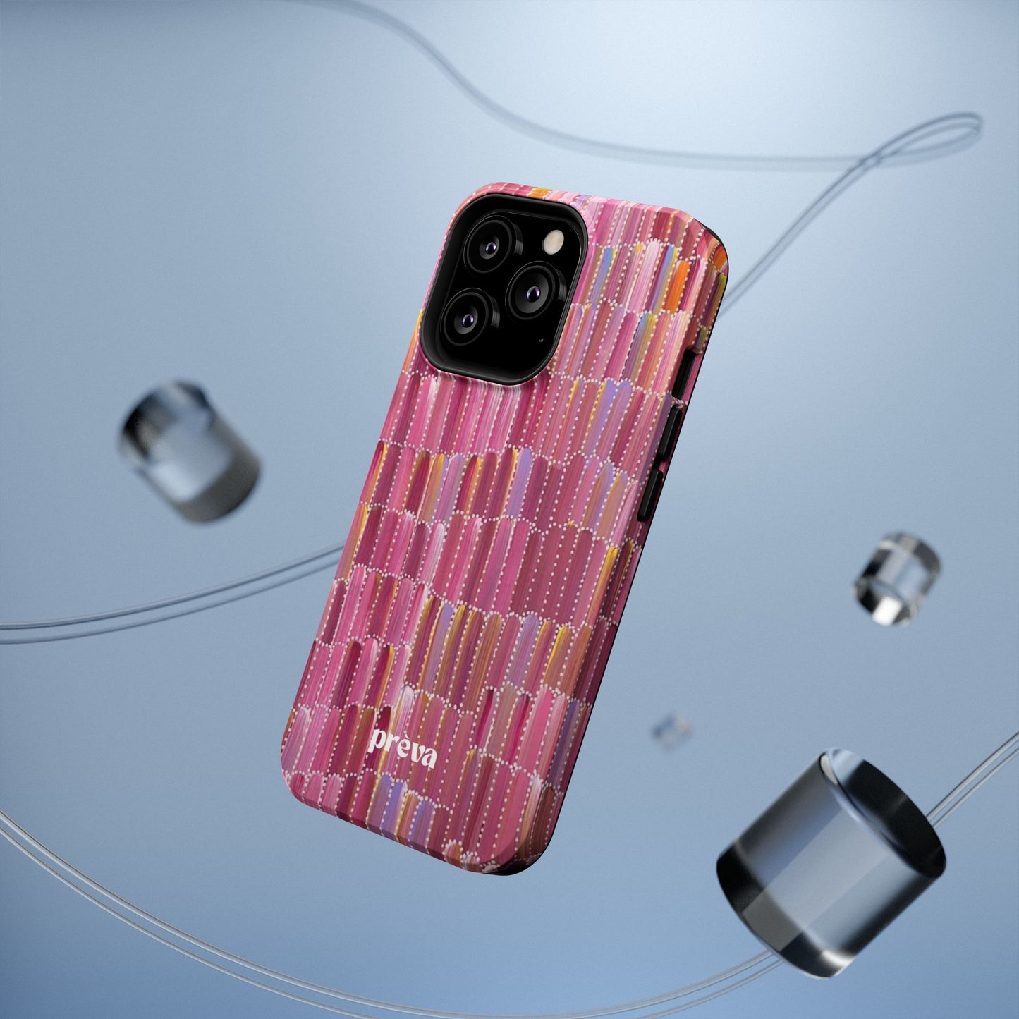 Pink Brushstroke Phone Case