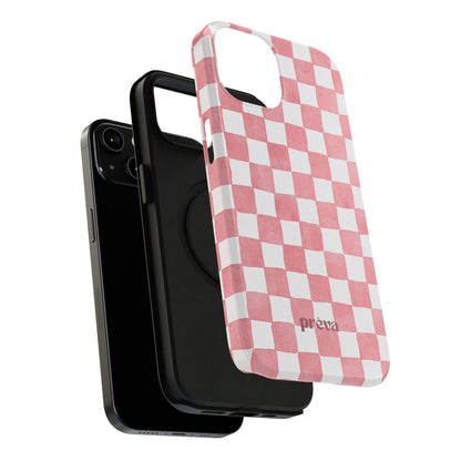 Pink Checkers Phone Case