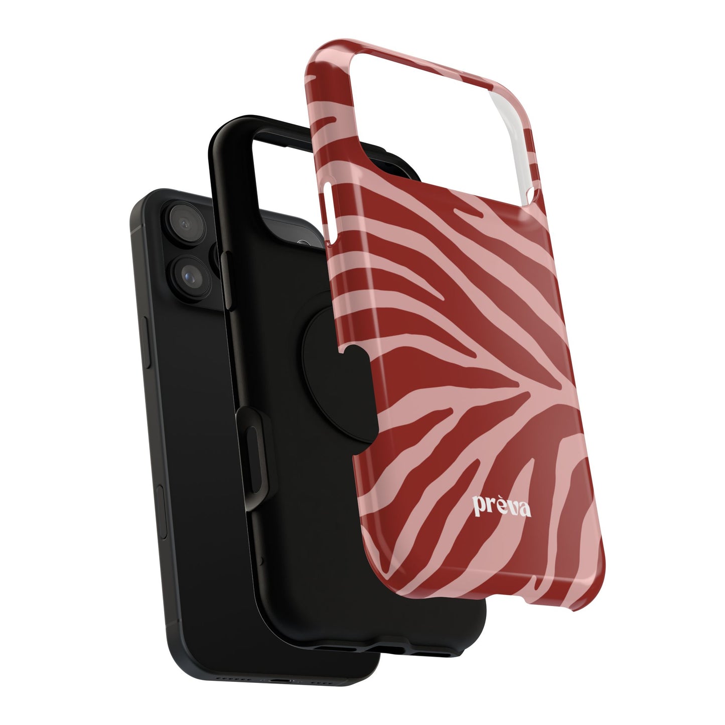 Red Zebra Phone Case