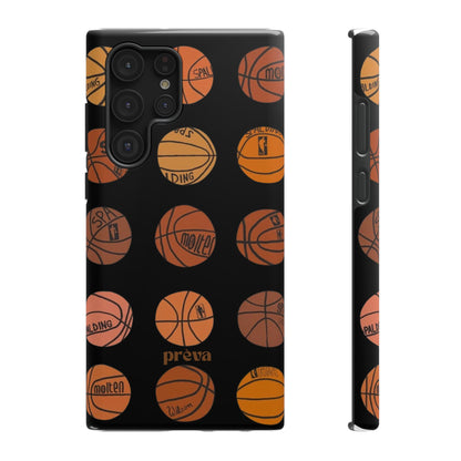 Black Basketball Phone Case