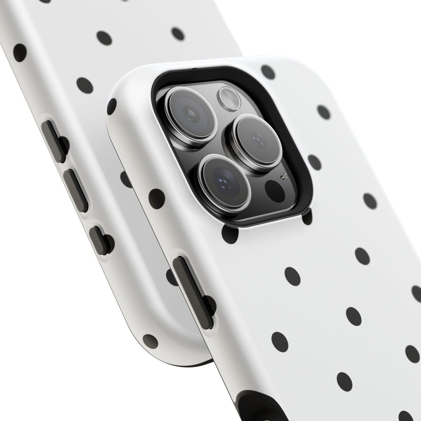 B&W polka dots Phone Case