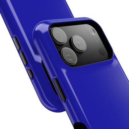 Neon Dark Blue Phone Case