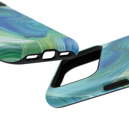 Swirling Ocean Impact-Resistant Phone Case