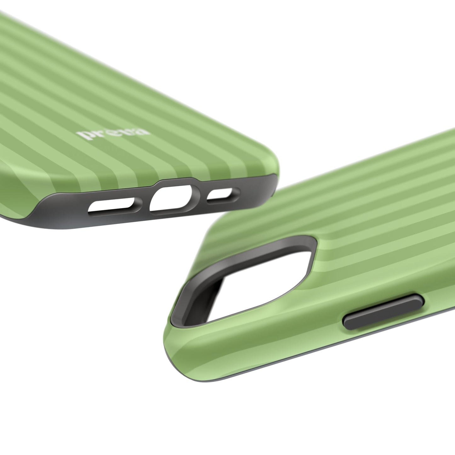 Light Green Stripes Phone Case